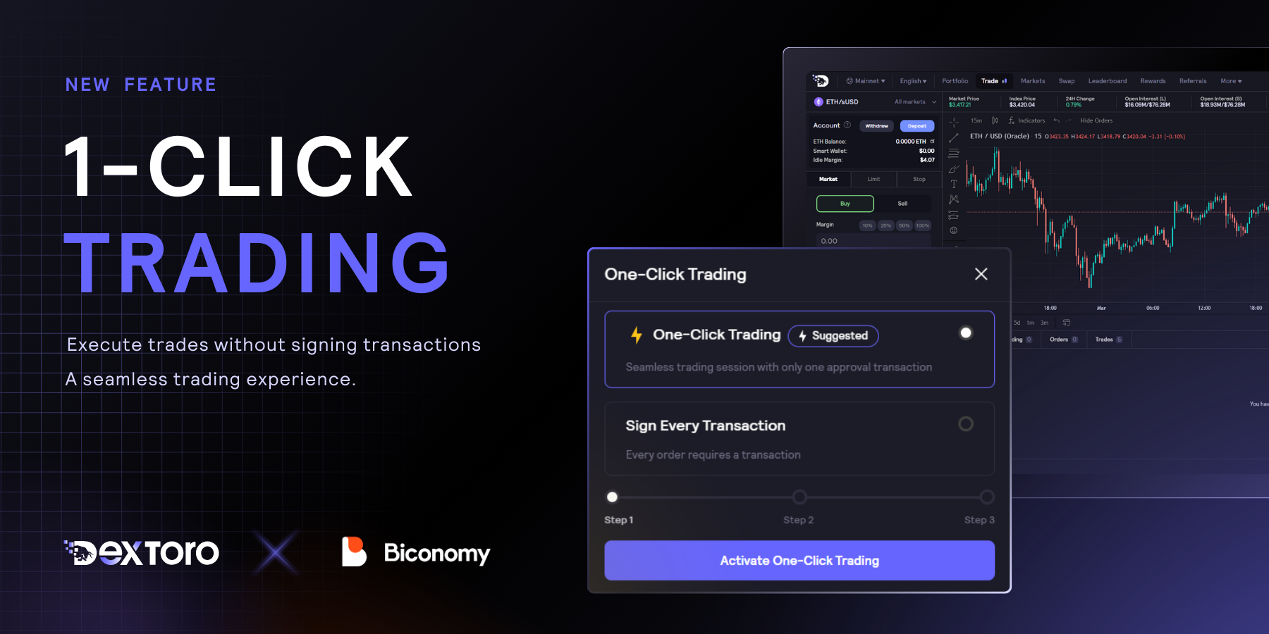 Introducing DexToro's 1-Click Trading