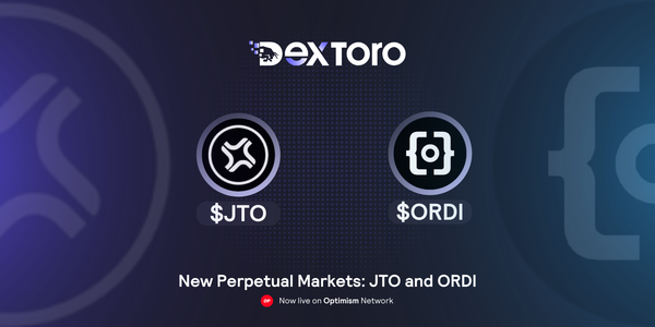DexToro Lists JTO & ORDI